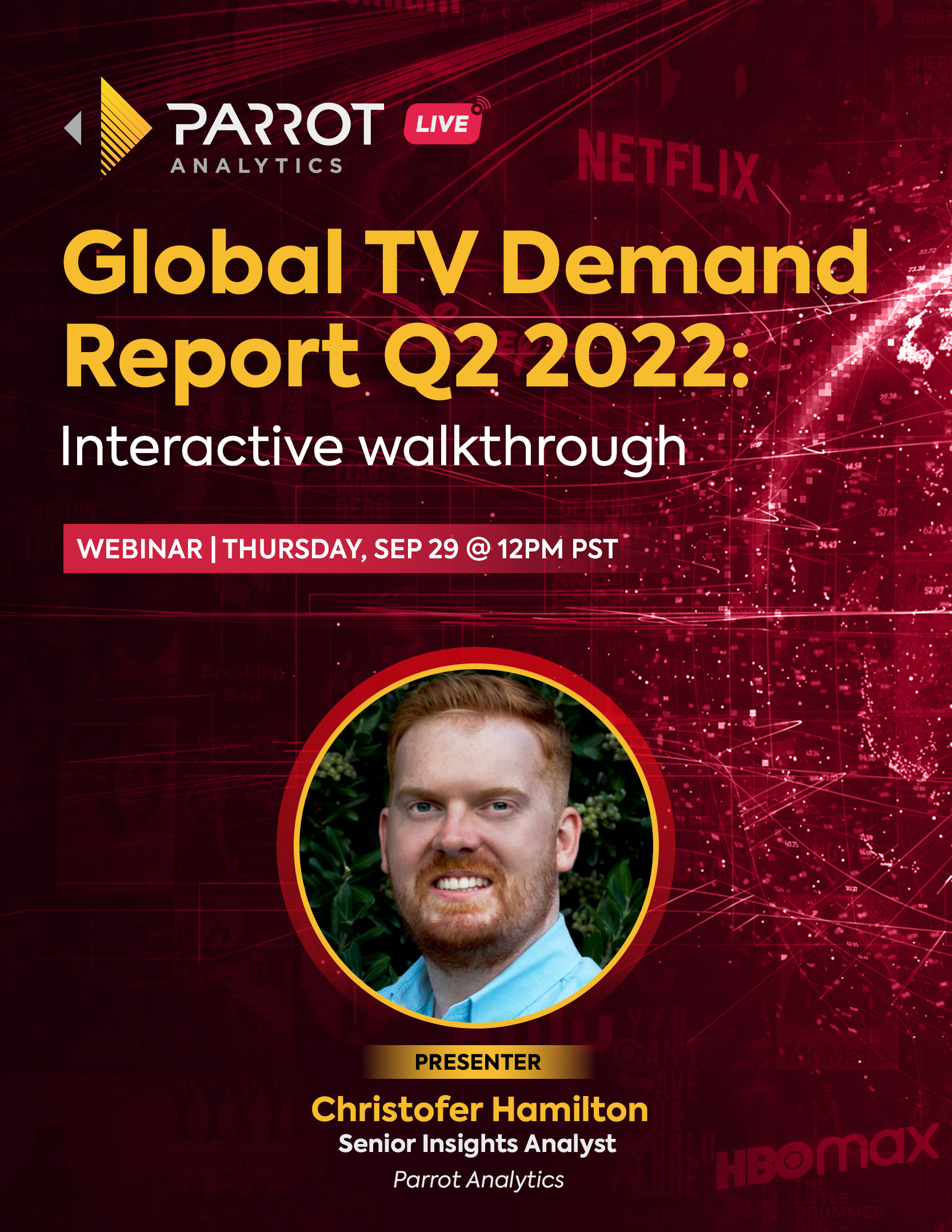 Parrot Analytics LIVE Q2 2022 Global TV Demand Report