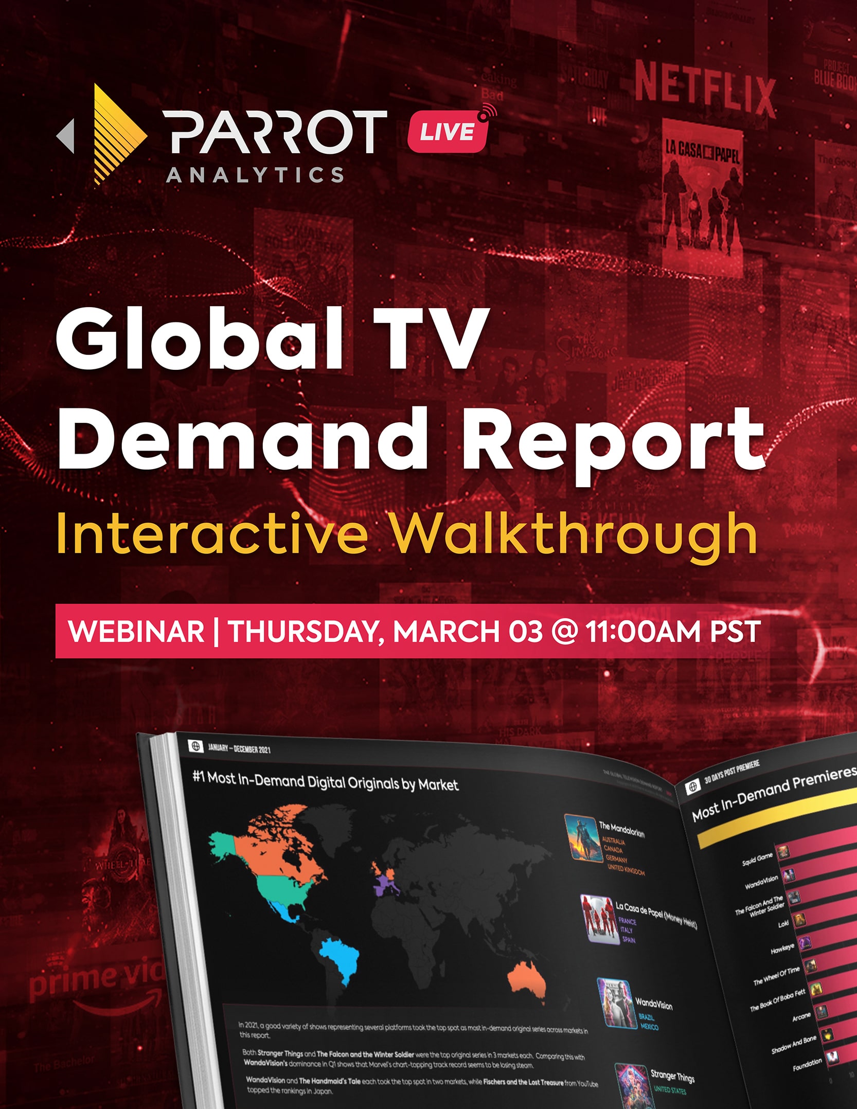 Parrot Analytics LIVE: The 2021 Global TV Demand Report